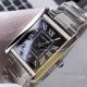 Yellow Gold Cartier Tank Automatic Copy Watch In Black Leather Strap White Dial (8)_th.jpg